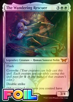 x1 The Wandering Rescuer DSK Duskmourn MTG 41 FOIL MYTHIC M/NM 1x - Image 1