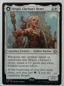 Brigid, Clachan's Heart *Rare* Magic MtG x1 Lorwyn Eclipsed - Image 1