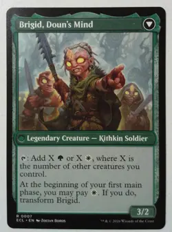 Brigid, Clachan's Heart *Rare* Magic MtG x1 Lorwyn Eclipsed - Image 2