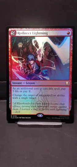 REDIRECT LIGHTNING (FOIL) - MAGIC THE GATHERING AVATAR: THE LAST AIRBENDER - Image 1