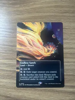Endless Sands - Borderless - Edge Of Eternities Stellar Sights - MTG - 060 - NM - Image 1