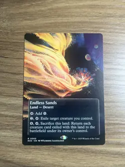 Endless Sands - Borderless - Edge Of Eternities Stellar Sights - MTG - 060 - NM - Image 2