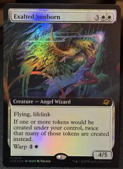 Exalted Sunborn (Extended Art) 318 Edge of Eternities Foil Mythic - Image 1