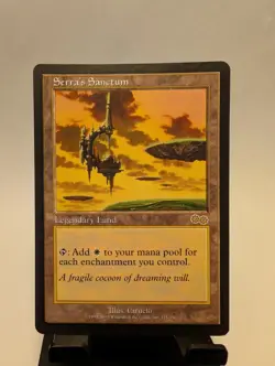 MTG Serra's Sanctum - x1 - LP - Urza's Saga - Image 1