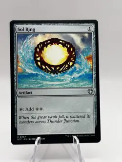 Sol Ring 0267 Commander: Outlaws of Thunder Junction OTC MTG NM - Image 1