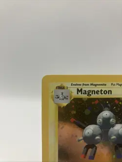 Pokemon TCG - Magneton 9/130 - Holo Rare - Base Set 2 - Image 3