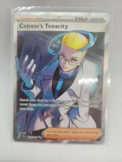 Pokemon TCG Colress's Tenacity Trainer Shrouded Fable Ultra Rare Card 087/064 - Image 1