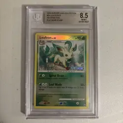 Pokemon: Leafeon - Majestic Dawn MD - 24/100 - Burger King - Stamp - BECKETT/BGS - Image 1