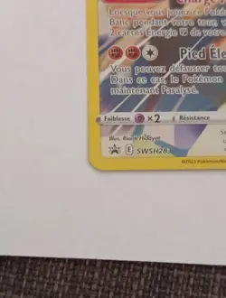 Carte Pokemon Electhor de Galar SWSH283 Promo Pokebox NEUF - Image 4