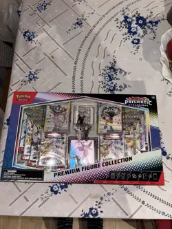 Pokemon TCG Prismatic Evolutions Premium Figure Collection - New Factory Sealed - Image 1