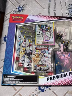 Pokemon TCG Prismatic Evolutions Premium Figure Collection - New Factory Sealed - Image 2