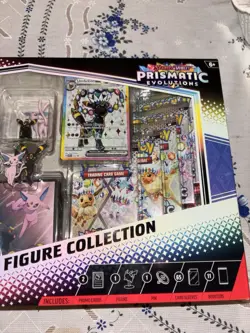 Pokemon TCG Prismatic Evolutions Premium Figure Collection - New Factory Sealed - Image 3