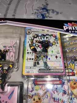 Pokemon TCG Prismatic Evolutions Premium Figure Collection - New Factory Sealed - Image 4