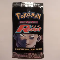 Pokemon Booster TEAM ROCKET Leer - English - Giovanni Artwork - Image 1