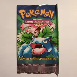 Pokemon Booster BASE SET Leer - Deutsch - Bisaflor/Venusaur Artwork - Image 1