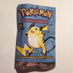 Pokemon Booster BASE SET 2 Leer - English - Raichu Artwork - Image 1