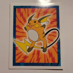 Pokemon - Raichu - Topps Merlin Sticker - Series 1 - #26/240 - 1999 - Image 1