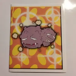 Pokemon - Weezing - Topps Merlin Sticker - Series 1 - #216/240 - 1999 - Image 1