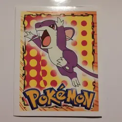 Pokemon - Rattata - Topps Merlin Sticker - Series 1 - #19/240 - 1999 - Image 1