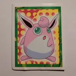 Pokemon - Wigglytuff - Topps Merlin Sticker - Series 1 - #40/240 - 1999 - Image 1