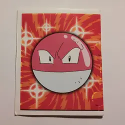 Pokemon - Voltorb - Topps Merlin Sticker - Series 1 - #169/240 - 1999 - Image 1