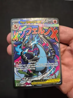 POKEMON TCG MEGA CHARIZARD X EX 023 BLACK STAR PROMO PERFECT CONDITION 10/10 - Image 2