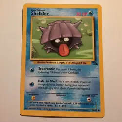 Shellder - Pokemon TCG Karte - Fossil - 54/62 - 1999 - English - Image 1