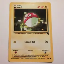 Voltorb - Pokemon TCG Karte - Team Rocket - 69/82 - 2000 - English - Image 1