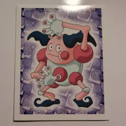 Pokemon - Mr. Mime - Topps Merlin Sticker - Series 1 - #122/240 - 1999 - Image 1