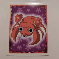 Pokemon - Paras - Topps Merlin Sticker - Series 1 - #46/240 - 1999 - Image 1
