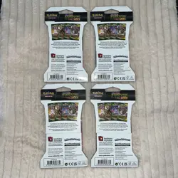 Pokemon TCG EVOLVING SKIES Lot, 4 Sleeved Booster Packs Rayquaza/Umbreon Art - Image 2