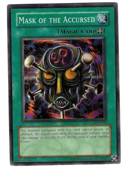 YUGIOH - MASK OF THE ACCURSED - LABYRINTH OF NIGHTMARE - SUPER RARE - LON-019 - Image 1