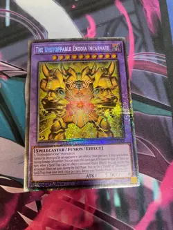 YUGIOH - THE UNSTOPPABLE EXODIA INCARNATE - MP25 - STARLIGHT RARE - NM - Image 1