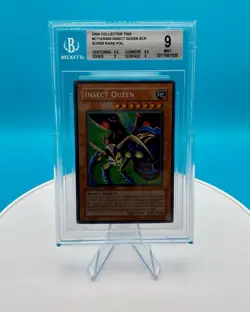 2004 Collector Tins #CT1EN005 Insect Queen SCR Super Rare Foil BGS 9 MINT 🔥 - Image 1
