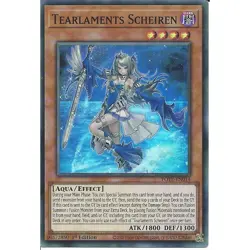 Tearlaments Scheiren Yu-Gi-Oh! POTE-EN014 1st Super Rare - Image 1