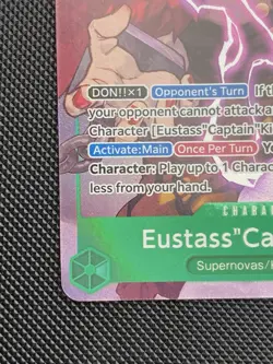 Eustass Captain Kid OP01- | One Piece - Alt Art -ENGLISH Romance Dawn NM - Image 4