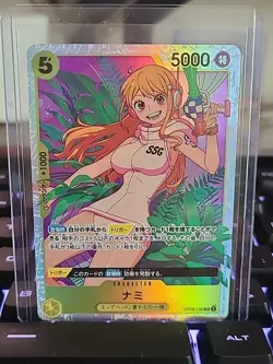One Piece Card Game Nami OP08-106 SR Japanese Two Legends - Image 1