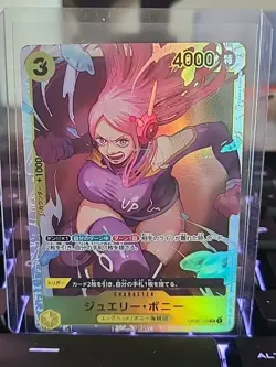 One Piece Card Game Jewelry Bonney SR Japanese OP08-105 SR Two Legends - Image 1