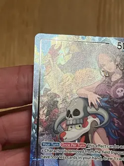 2025 One Piece Boa Hancock PSA Magazine Exclusive Promo OP07-038 Near Mint - Image 4