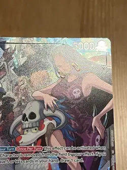 2025 One Piece Boa Hancock PSA Magazine Exclusive Promo OP07-038 Near Mint - Image 5
