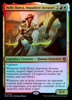 Nelly Borca, Impulsive Accuser - Foil - MTG Cards Shop - Image 1