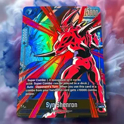 Syn Shenron FB07-026 Dragon Ball Super Fusion World Foil Alternate Alt Art Card - Image 1
