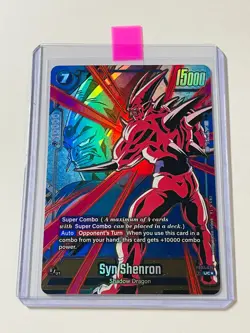 Syn Shenron FB07-026 Dragon Ball Super Fusion World Foil Alternate Alt Art Card - Image 2