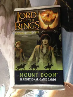 Lord of the Rings "Mount Doom" 11-Card Sealed Booster Pack X1 - Image 1
