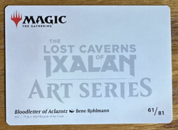 MTG Lost Caverns Of Ixalan Art Card, Bloodletter of Aclazotz 61/81 - Image 2