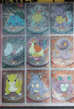 pokemon topps chrome 19pcs card - Image 1