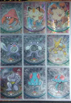 pokemon topps chrome 19pcs card - Image 2