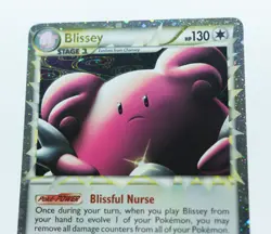 BLISSEY (PRIME) 106/123 (Exc) Ultra Holo Rare HG&SS Base 2010 - Pokemon Card - Image 2
