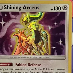 Pokemon TCG Shining Arceus Shining Legends 57/73 Holo Rare Pokemon Card TCG - Image 5