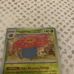 Pokemon Card Vileplume Scarlet & Violet 151 Reverse Holo Rare 045/165 - Image 3
